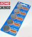 CMOS Battery Top Power CR2032