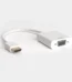 HDMI TO VGA M-F CONVERTOR WITH 7 INCH CABLE WHITE