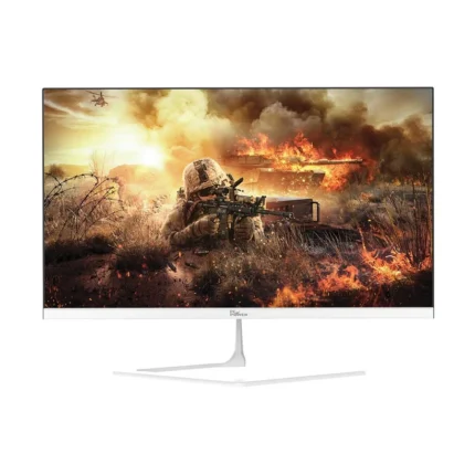 PC POWER 23.8 INCH IPS WHITE GAMING MONITOR (100Hz,120% sRGB,1ms, HDMI, VGA)