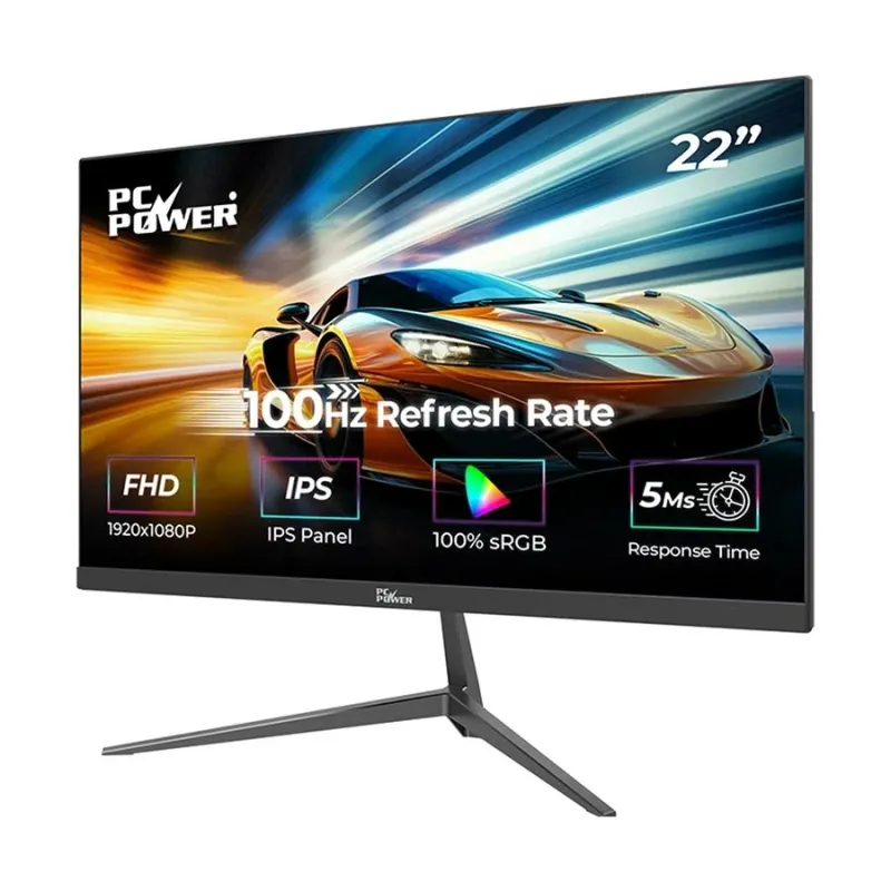 PC Power PCGM KING22 21.45 Inch FHD 100Hz IPS Monitor