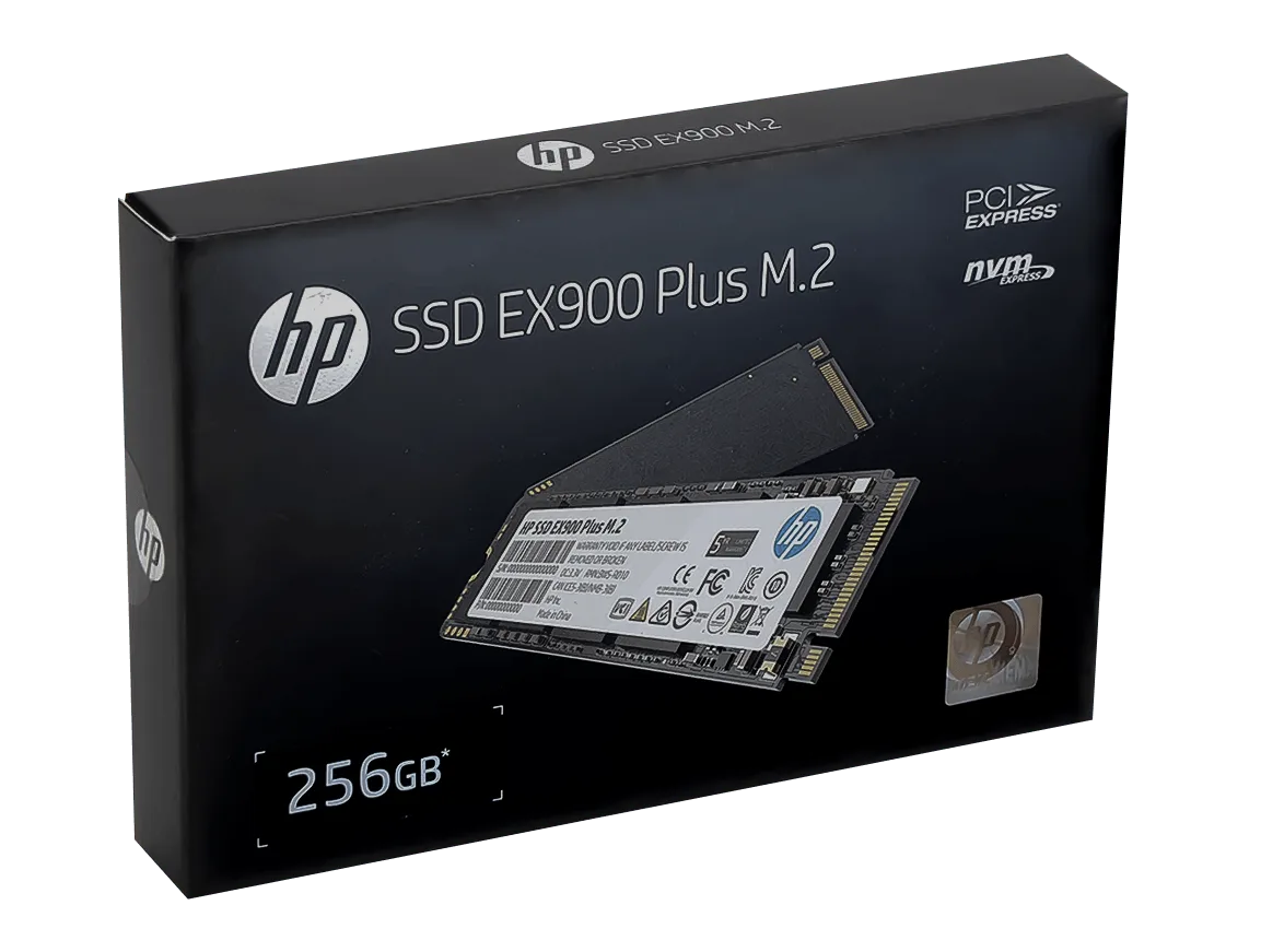 SSD HP EX900 PLUS 256GB M.2 PCIE NVME