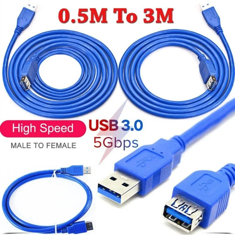 USB Extension Cord 3M Hi