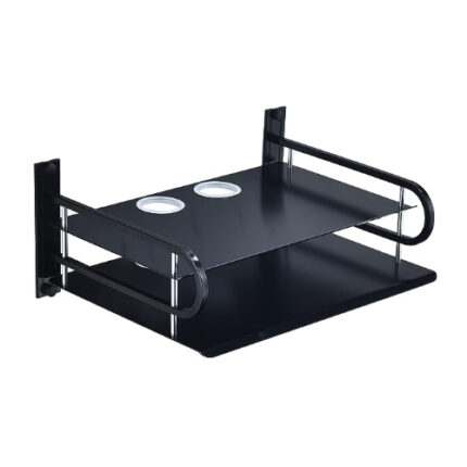 Metal Wall Mount Router Stand