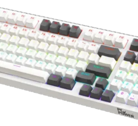 PC POWER K98 RGB Mechanical Keyboard White