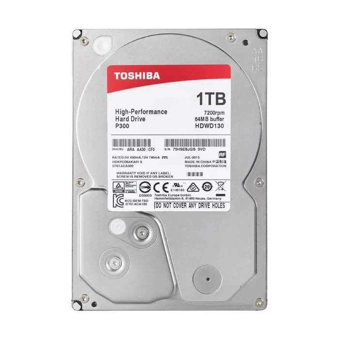 TOSHIBA DESKTOP HARD DISK 1TB