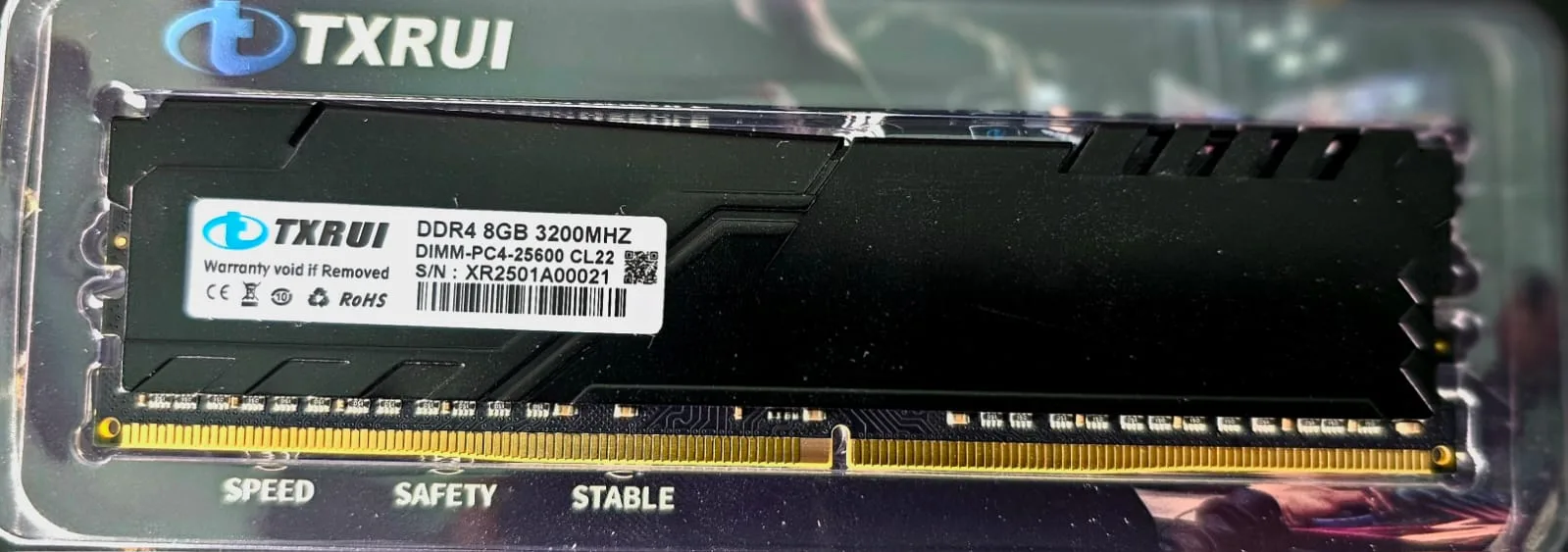 TXRUI DDR4 8GB RAM TXRUI DDR4 8GB RAM