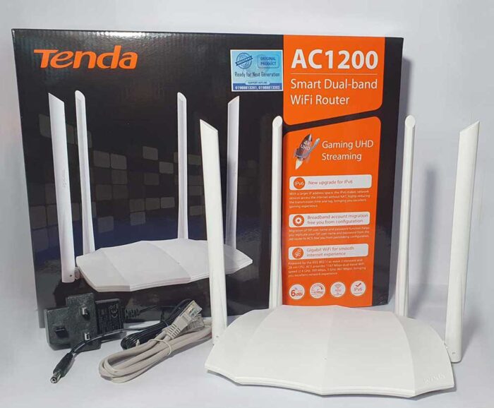 Tenda AC1200 Dual Band Wifi Router AC5