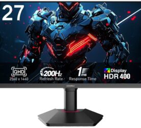 KOORUI G2722P 27 Inch QHD 200Hz Gaming Monitor
