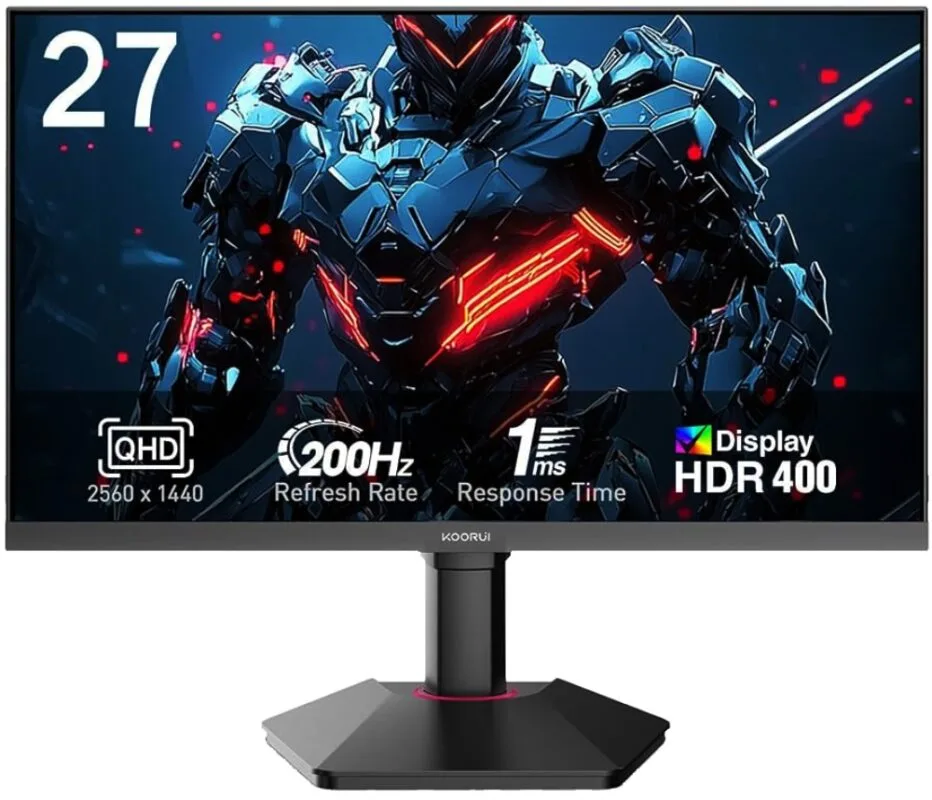 KOORUI G2722P 27 Inch QHD 200Hz Gaming Monitor
