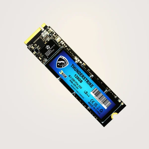 PC Power 128GB Thunderstrike M.2 2280 NVMe PCIe Gen3x4 SSD