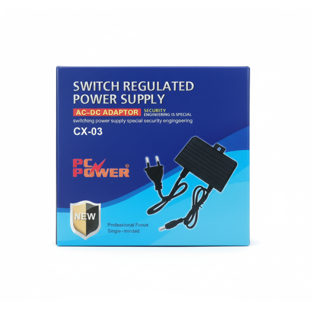 PC Power 12V 2A CCTV Power Adapter