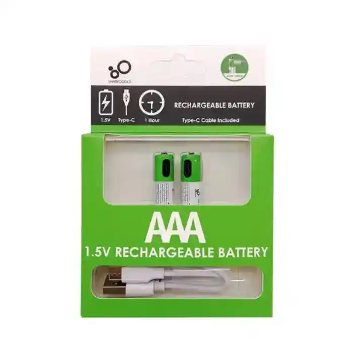 AAA 1.5v Type C Rechargeable Battery